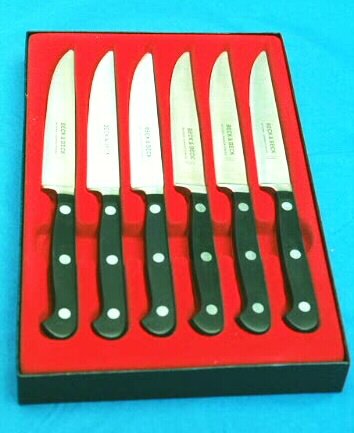 Beck & Beck set of 6 Forged 4 1/2 inch Steak Knives