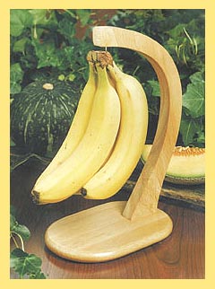 Lipper Beach Wood Banana Holder