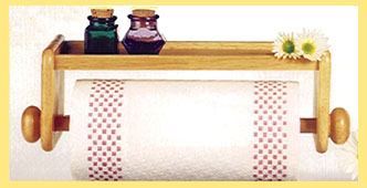 Lipper Beach Wood Hanging Towel Holder