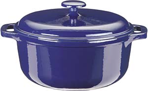 Innova Color Cast 5 Quart Blue Dutch Oven