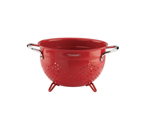 Typhoon 2qt Red Medium Colander