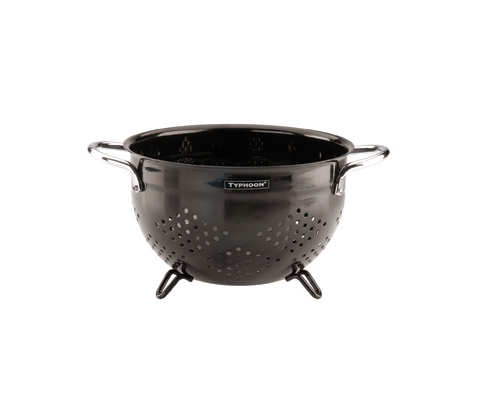 Typhoon 2qt Limousine Black Medium Colander